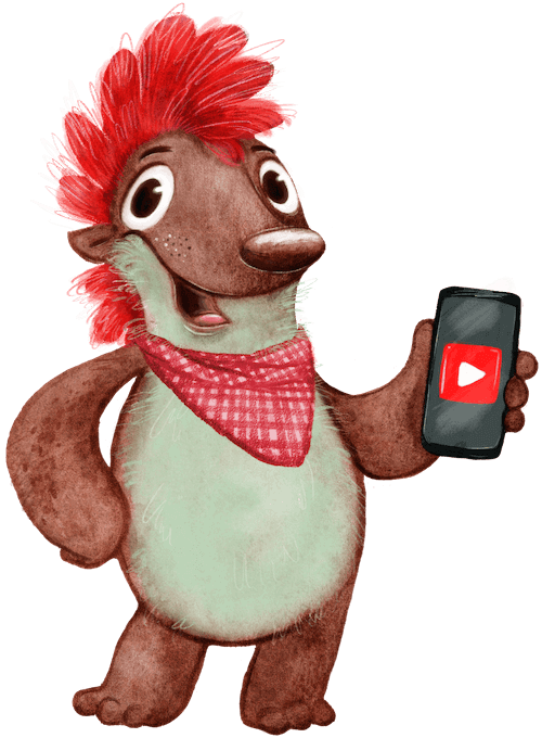 Jenny erklärt das Rezept im Video auf Youtube