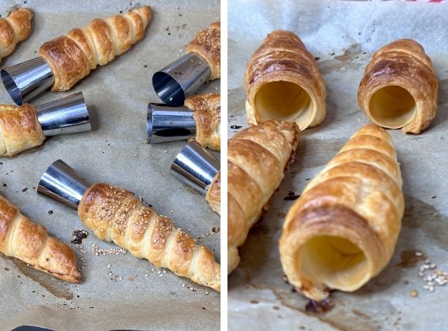 Bl&auml;tterteig M&ouml;hren Rohling