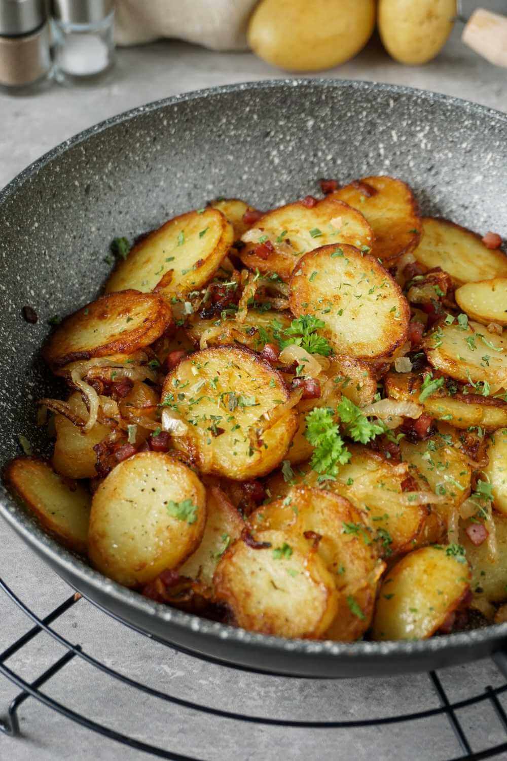 Bratkartoffeln machen