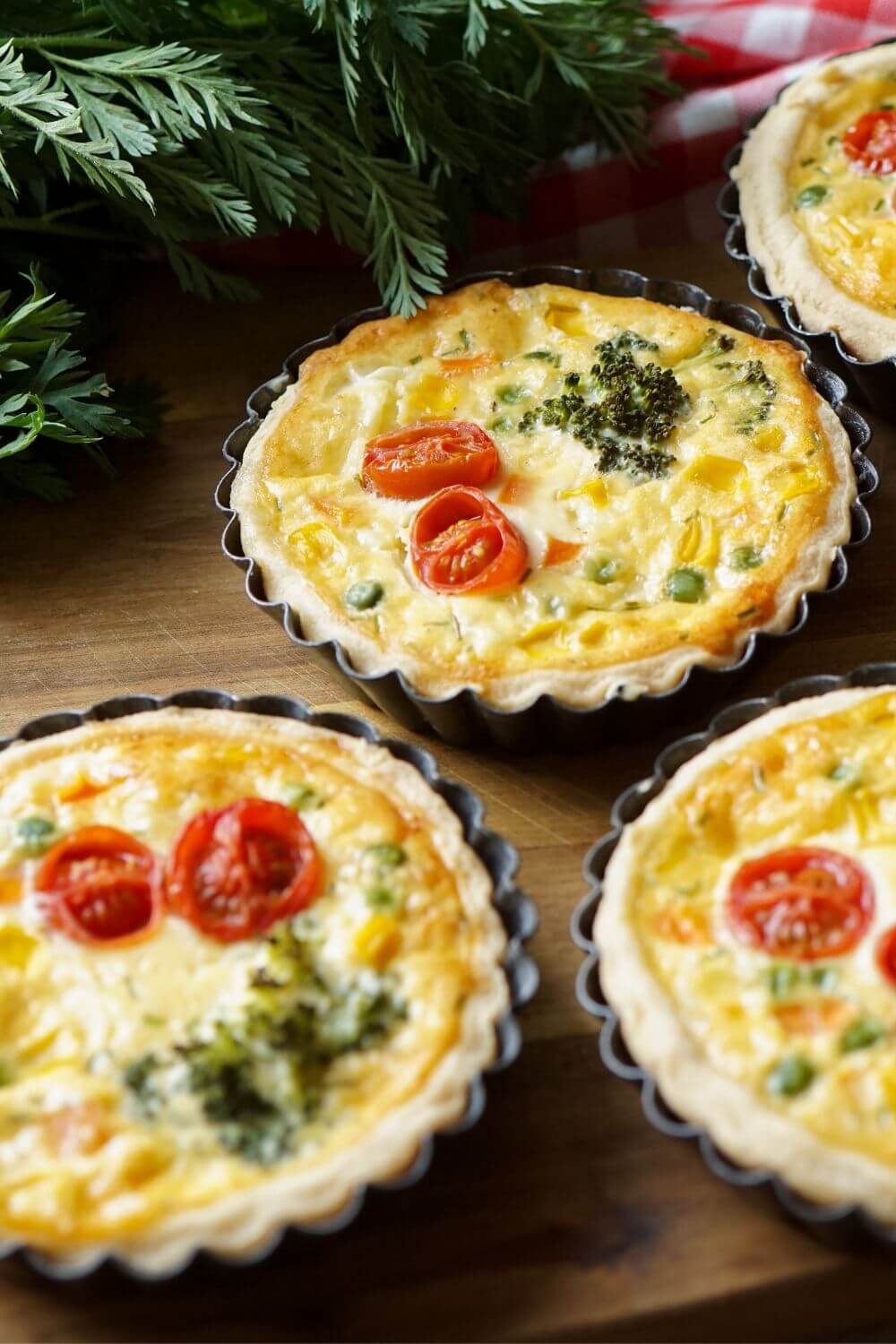 Mini-Gemüse-Quiche