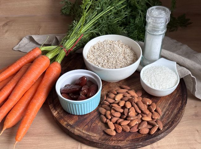 Karottenkuchen Kugeln