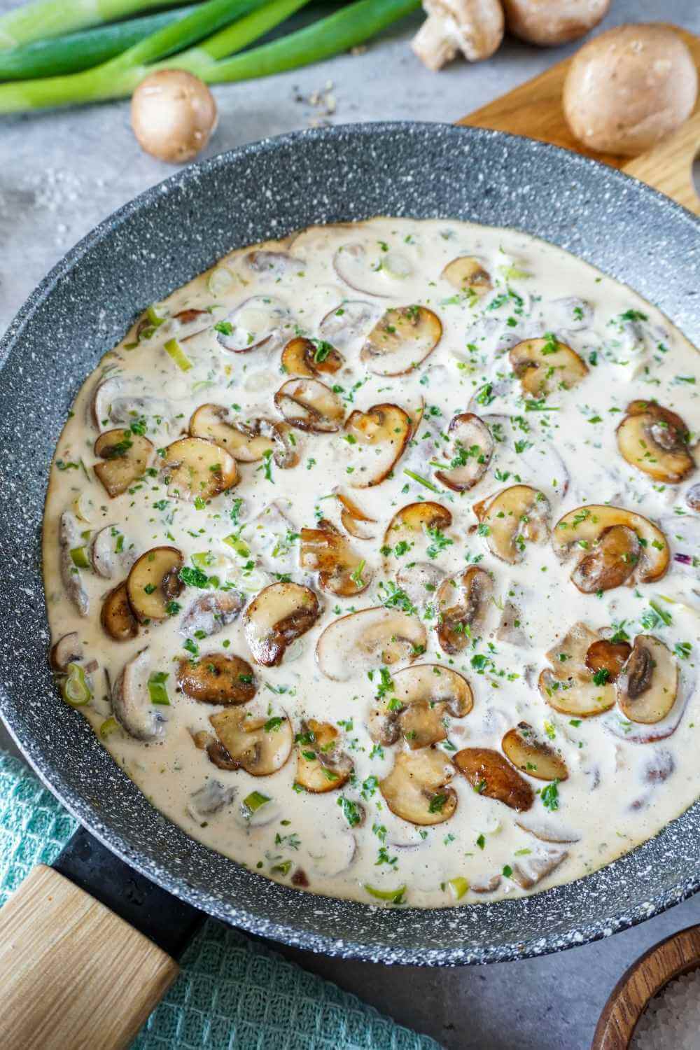 Champignons Rahmsauce einfach