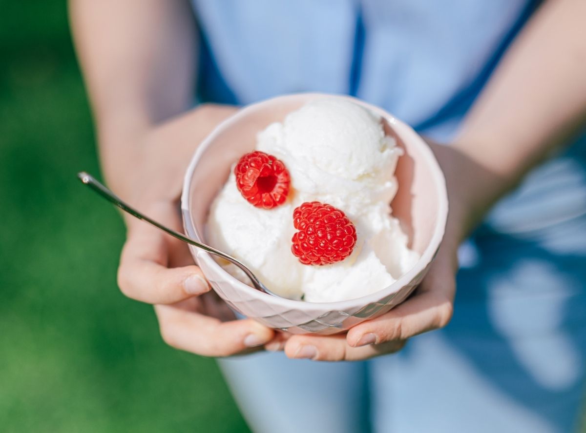 Eis für Kinder und Familie