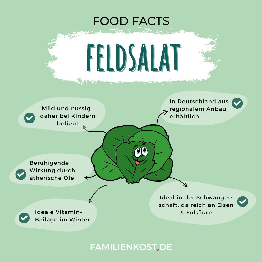 Feldsalat ist gesund