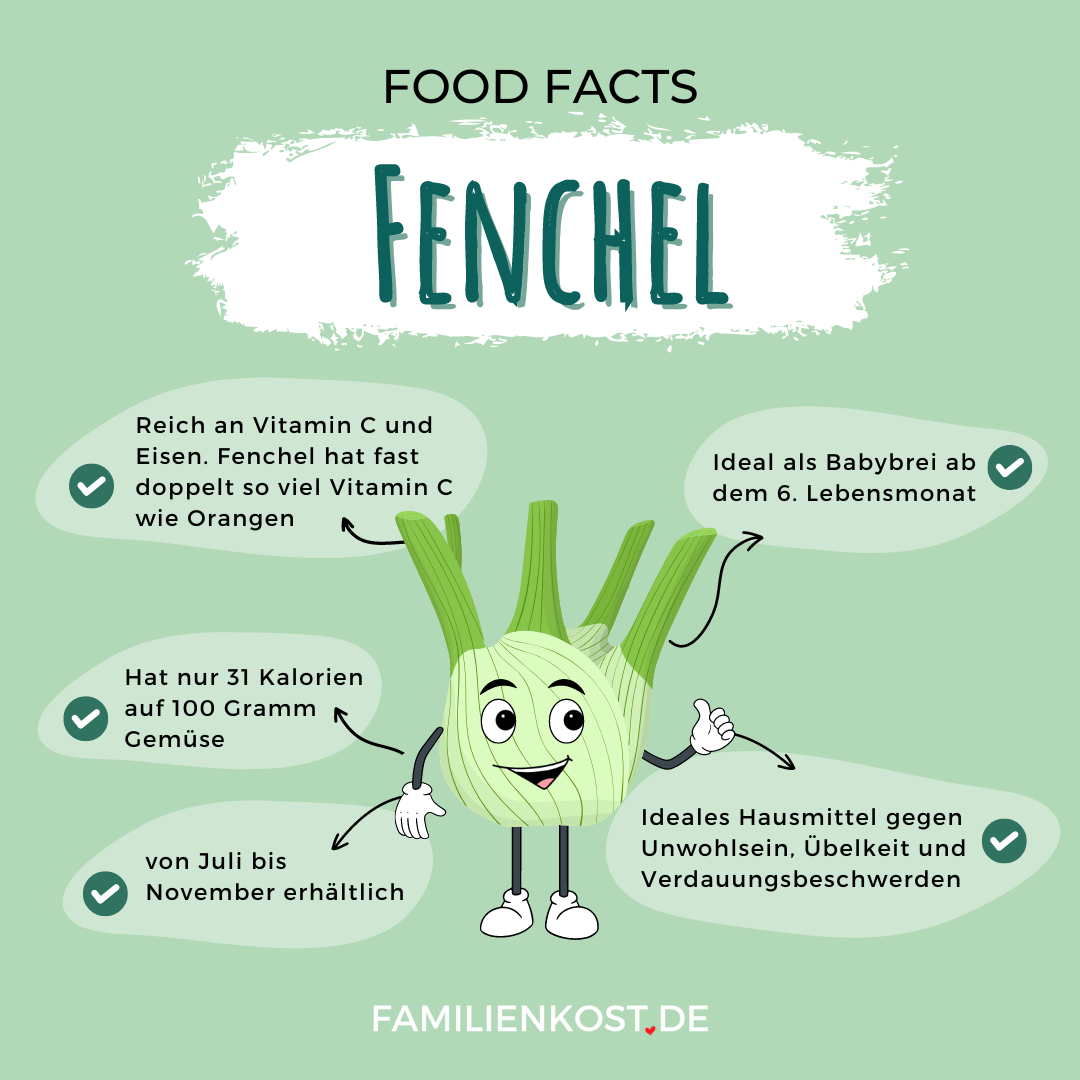 Fenchel sind gesund f&uuml;r Kinder