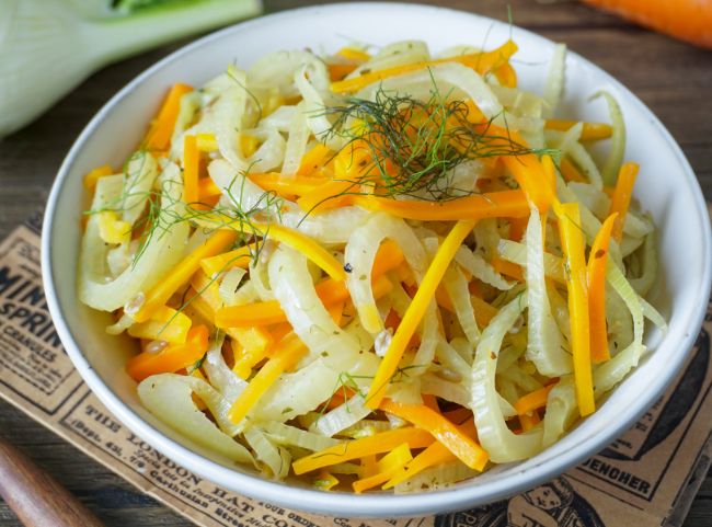 Fenchel-M&ouml;hren-Gem&uuml;se Low Carb