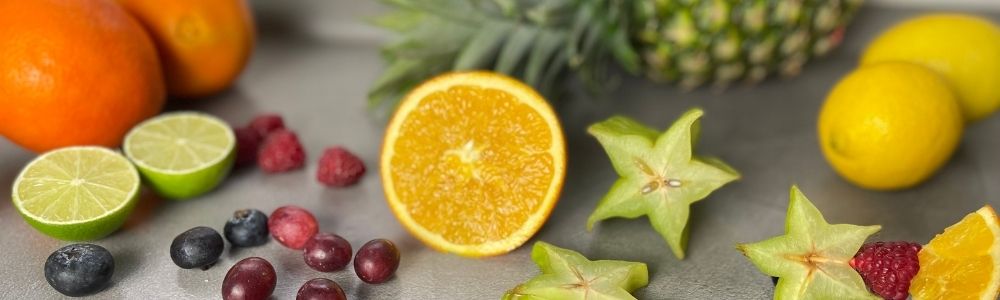 Fr&uuml;chte f&uuml;r alkoholfreie Cocktails