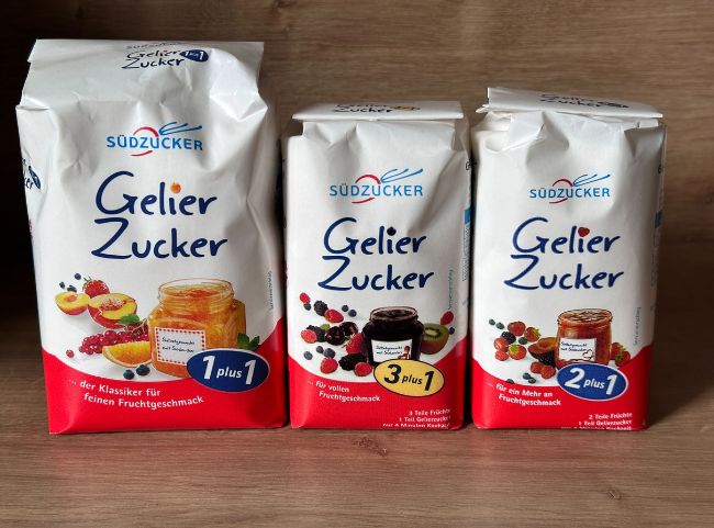 Gelierzucker f&uuml;r Erdbeermarmelade