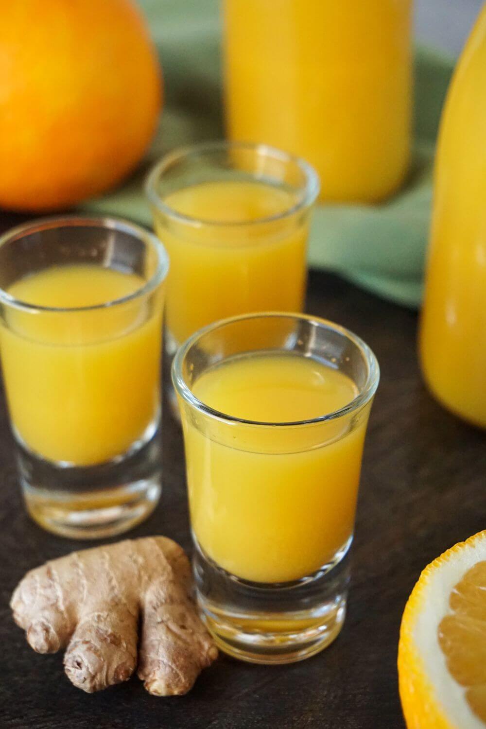 Ingwer Shot selber machen