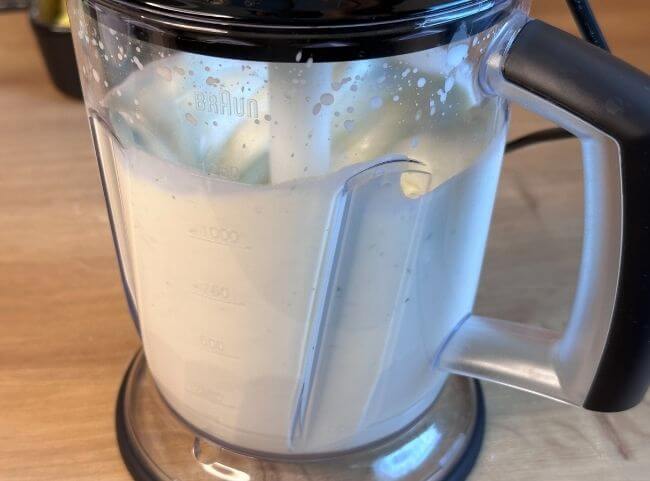 Kartoffelgratin - Sahnemischung p&uuml;riere