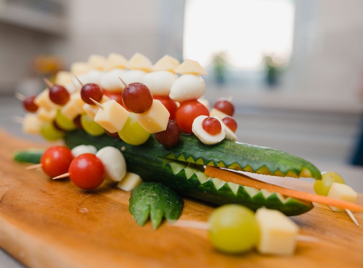 Abendessen zum Kindergeburtstag