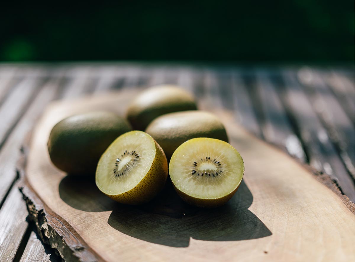 Kiwi - kleine Frucht mit hohem Vitamin-C Gehalt