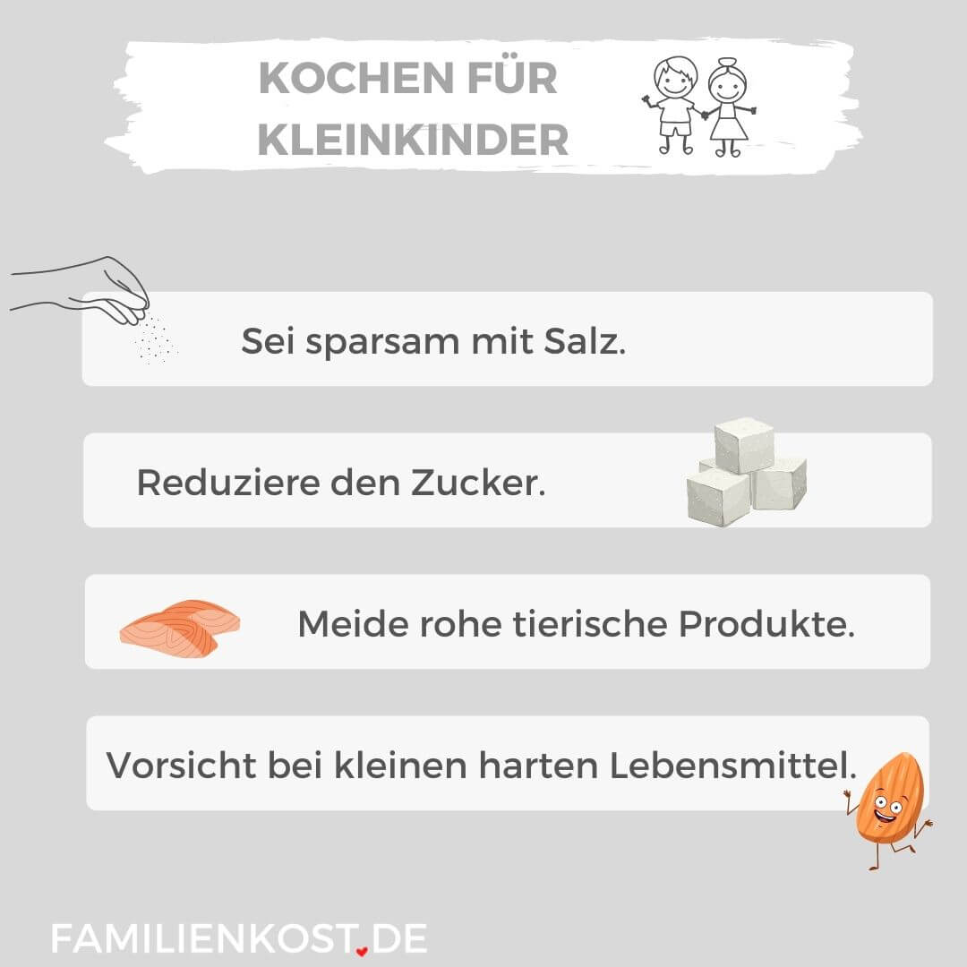 Kochen f&uuml;r Kleinkinder