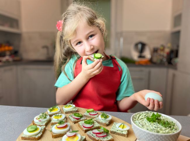 Kr&auml;uterbutter Brote