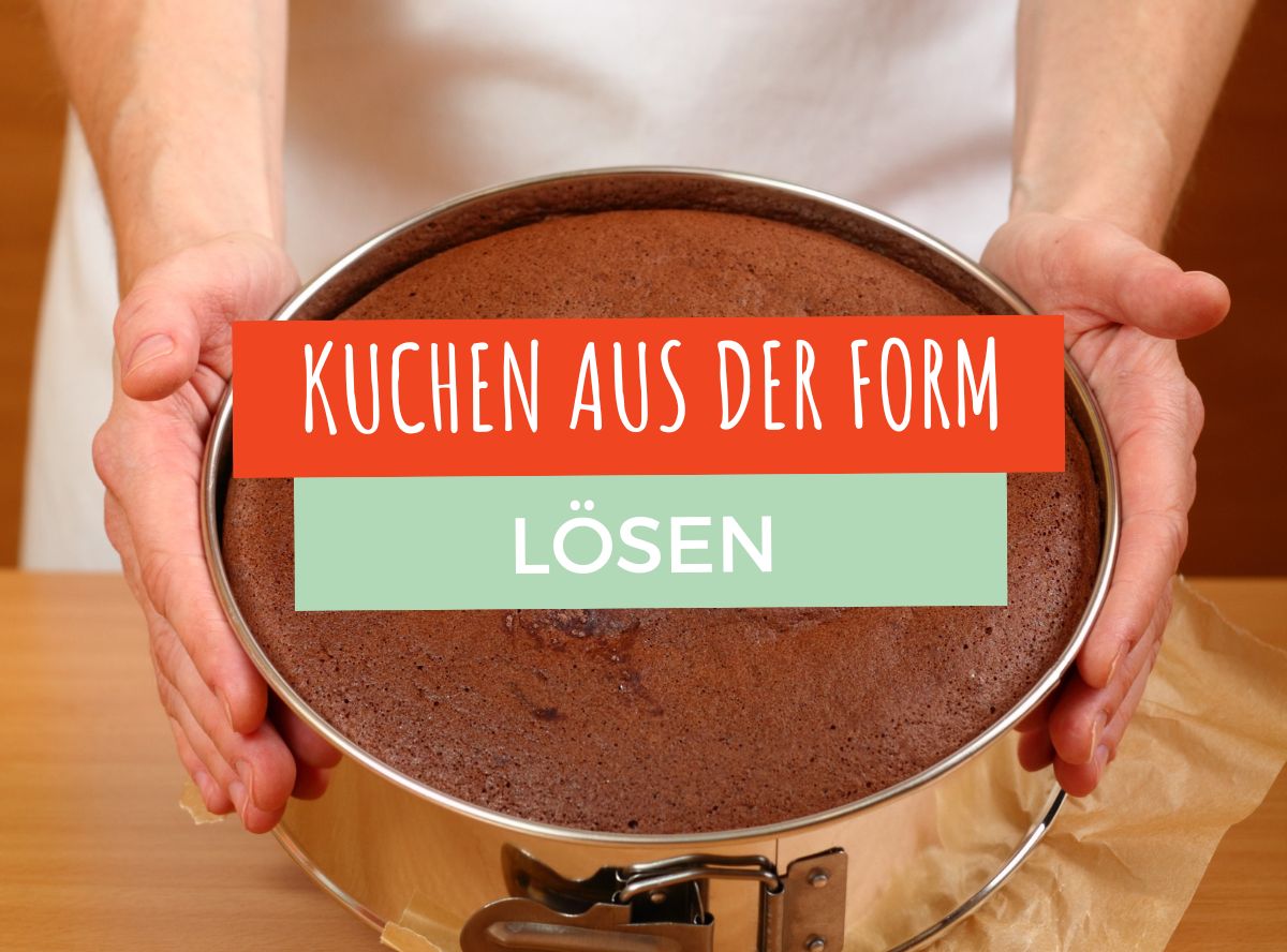 Kuchen aus der Form lösen