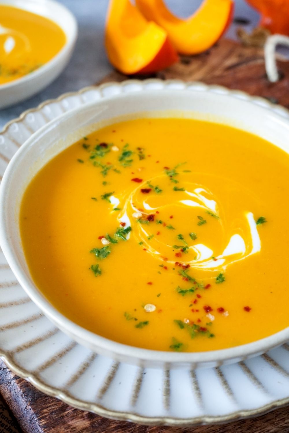 Kürbissuppe mit Kokosmilch – unglaublich cremig