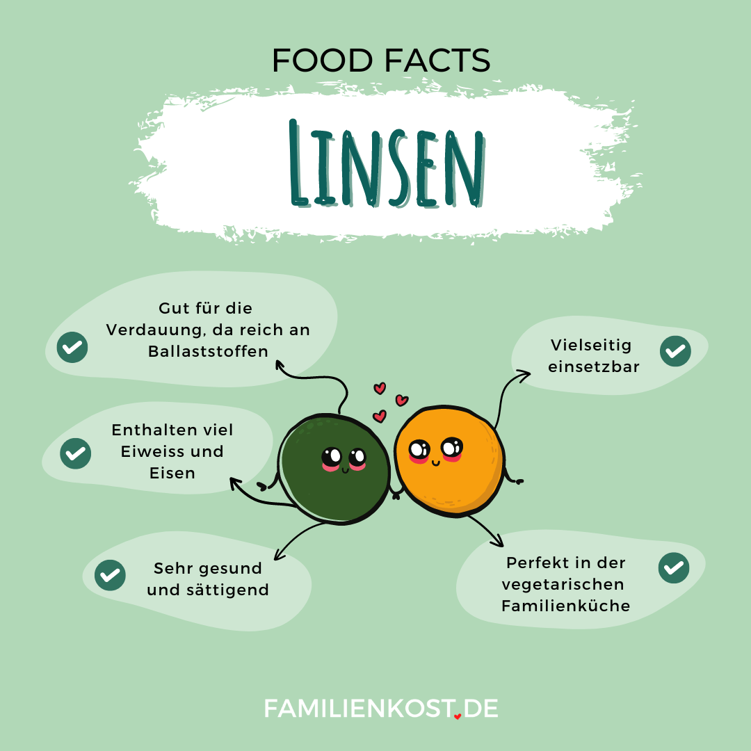 Linsen sind gesund f&uuml;r Kinder