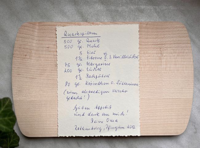 Omas Quarkb&auml;llchen Rezept