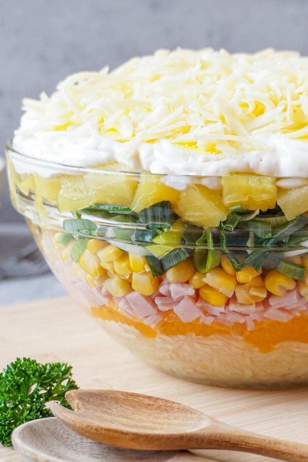 Schichtsalat – der einfache Klassiker