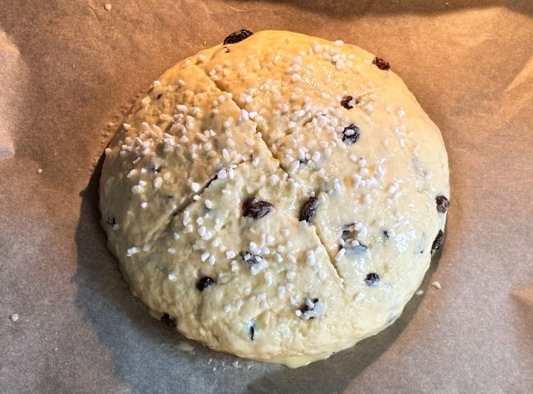 Osterbrot Quark-&Ouml;l-Teig backen