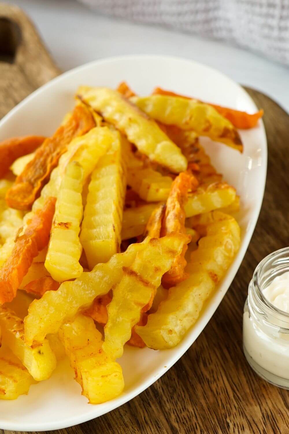 Knusprige Pommes ohne Fritteuse