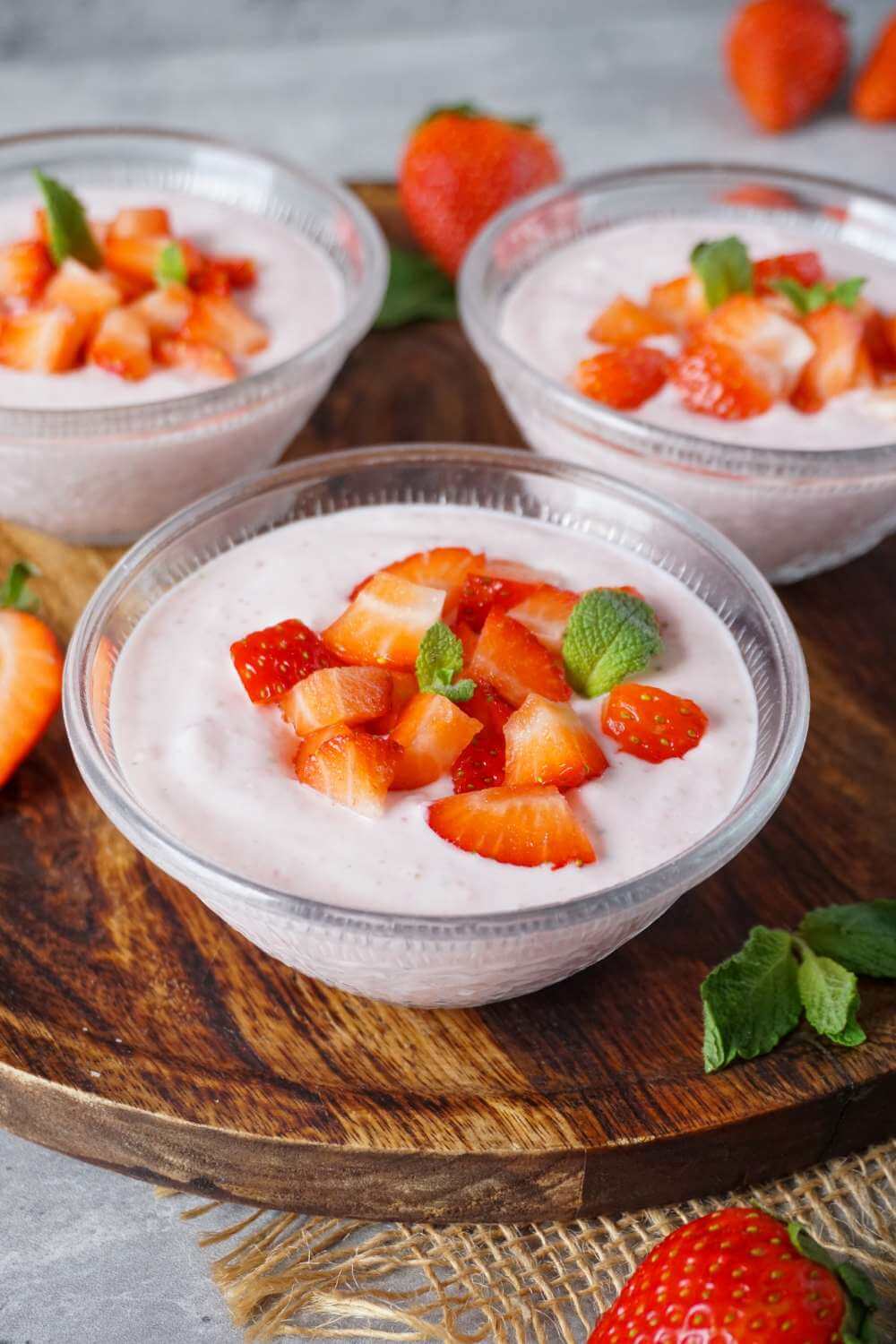 Erdbeerquark ganz schnell & einfach