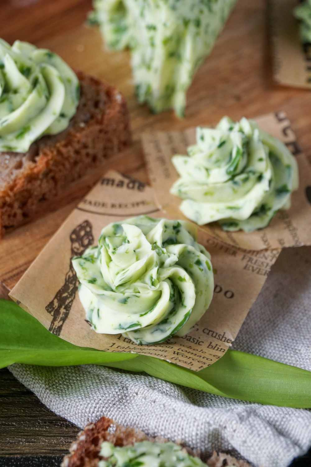 B&auml;rlauchbutter selbst gemacht