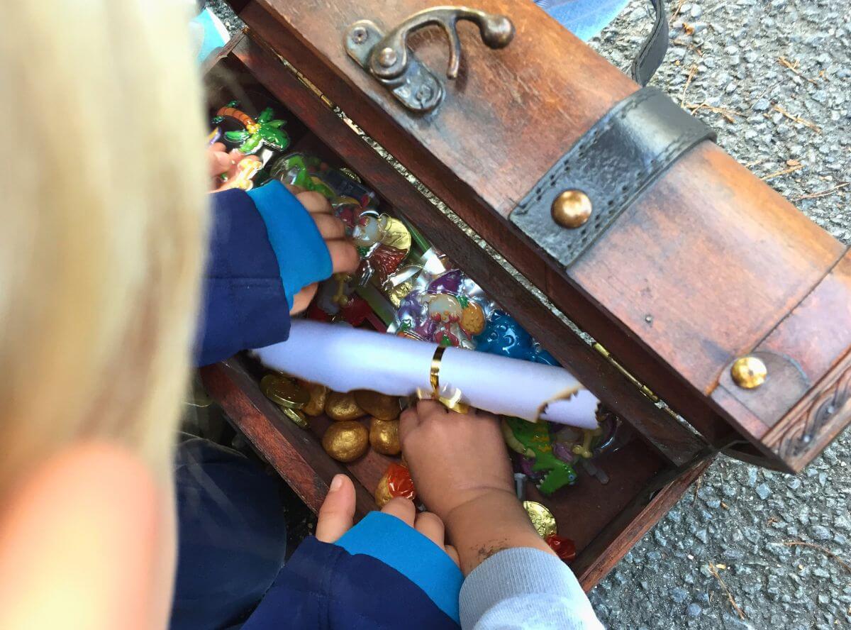 Schatzsuche zum Kindergeburtstag