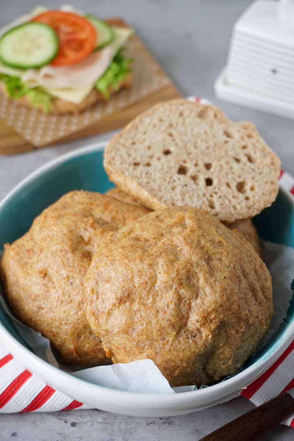 Skyr-Brötchen mit viel Protein