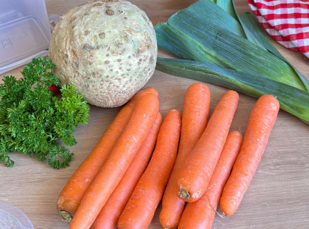 Suppengrün einfrieren