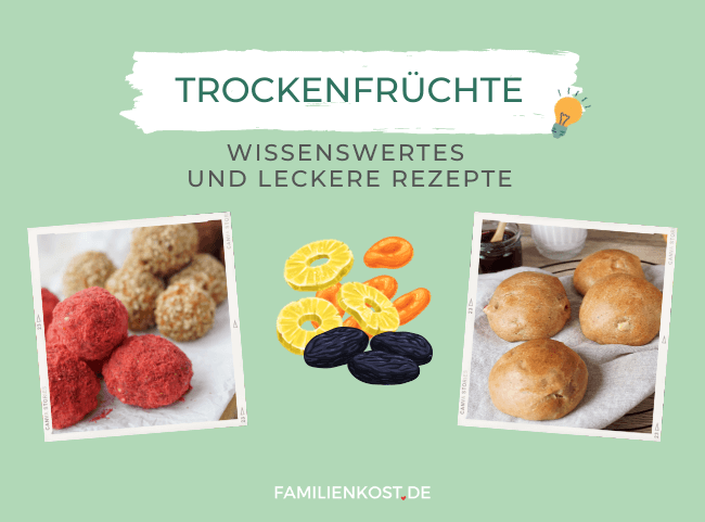 Trockenfrüchte & Trockenpflaumen in der Familienküche