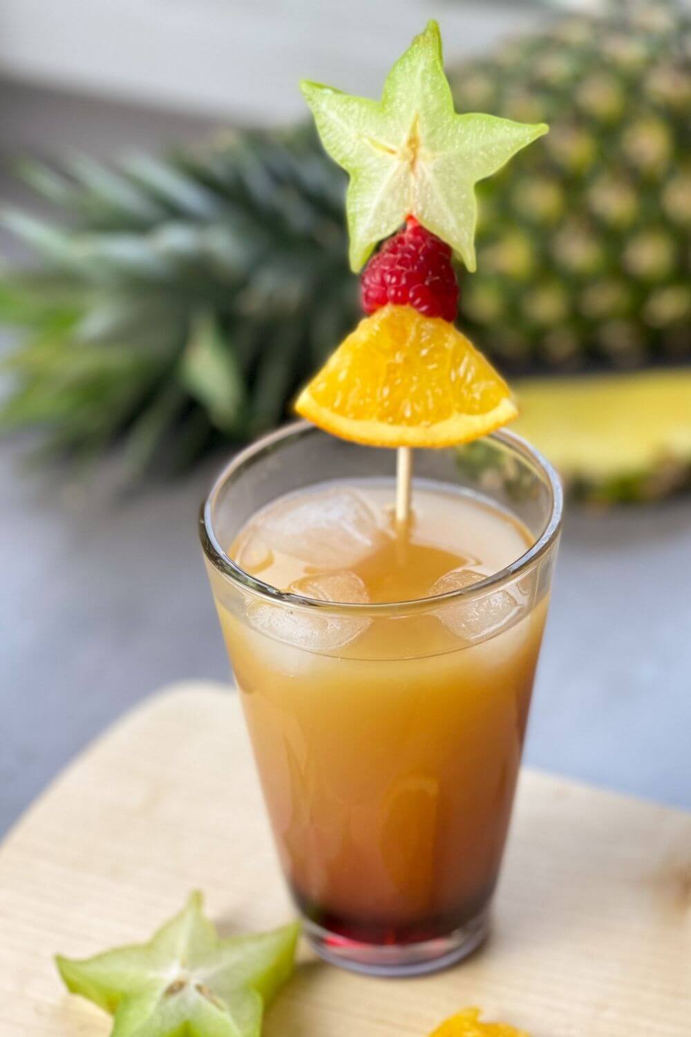 Virgin Sunrise Cocktail f&uuml;r Kinder