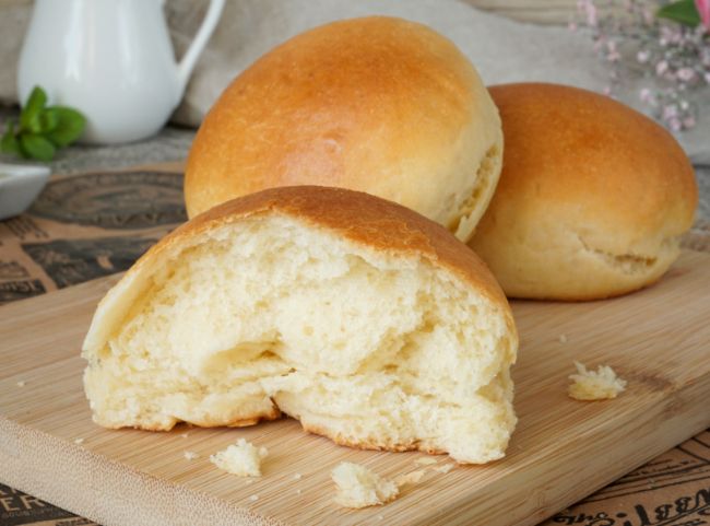 Weiche Milchbr&ouml;tchen