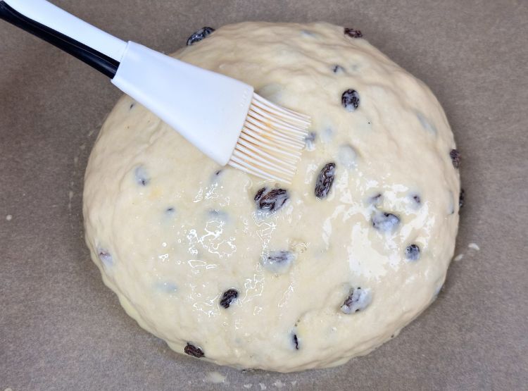 Osterbrot backen mit Quark