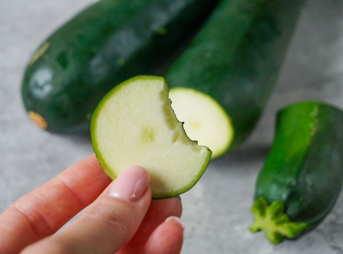 Zucchini schmeckt bitter