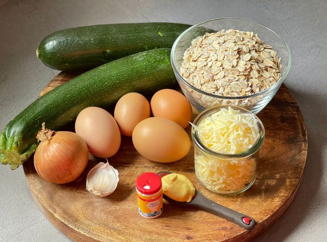 Zucchinipuffer mit K&auml;se